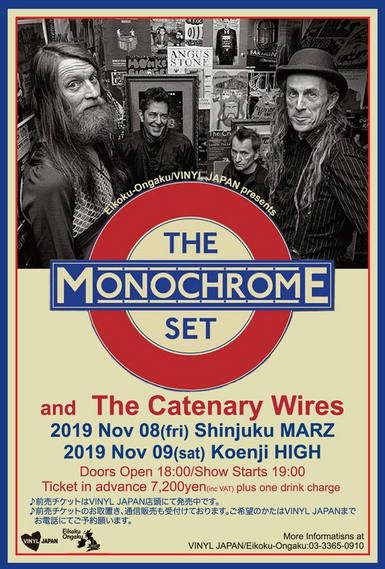 英国音楽/VINYL JAPAN presents 【 The MONOCHROME SET & The CATENARY WIRES 】