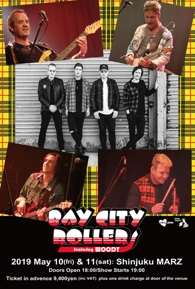 英国音楽/VINYL JAPAN presents 【BAY CITY ROLLERS featuring WOODY】