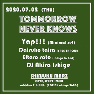 Tomorrow never knows