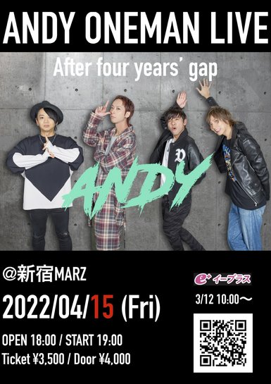 ANDY ONEMAN LIVE after four years' gap
