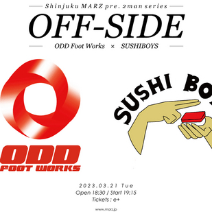 OFF-SIDE ODD Foot Works × SUSHIBOYS